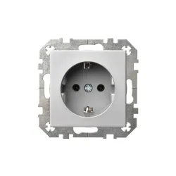 Pistikupesa Liregus Epsilon IKL 16-204-01 E-Mt, maandusega, metall v.