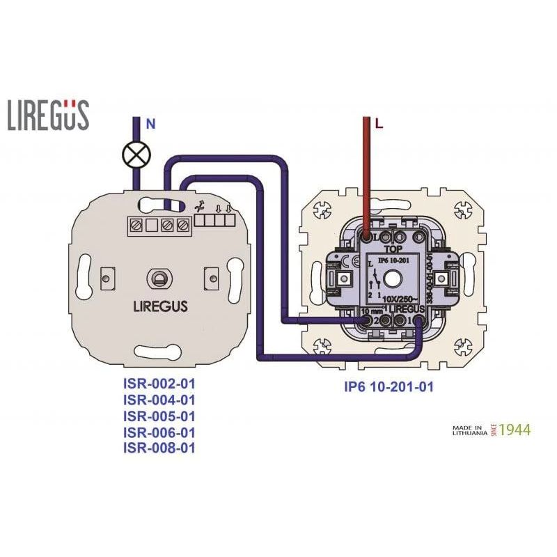 Regulators įšr-005-01 led100w balts ep