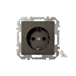 Pistikupesa Liregus Epsilon IKL16-214-01 E-J, maandusega, antratsiit v.