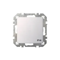 Розетка Liregus Epsilon IKL 16-208-01 E-MT, c заземлением, IP44, металлический