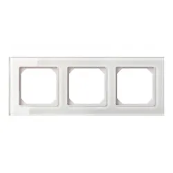 Kolmene raam Liregus Epsilon, valge