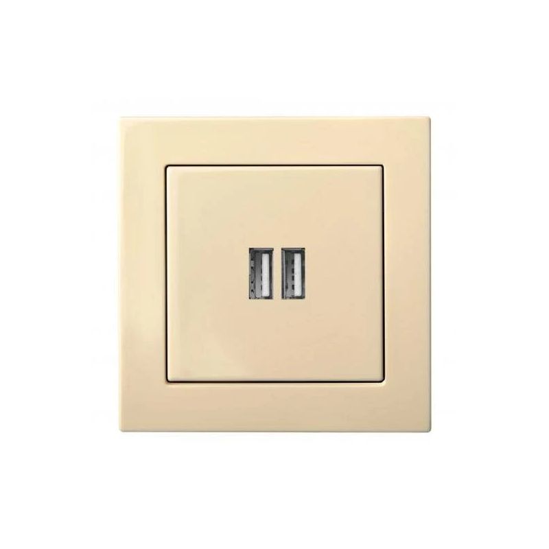 Usb lādētājs ligzda įuk-2-01 smilšu ep