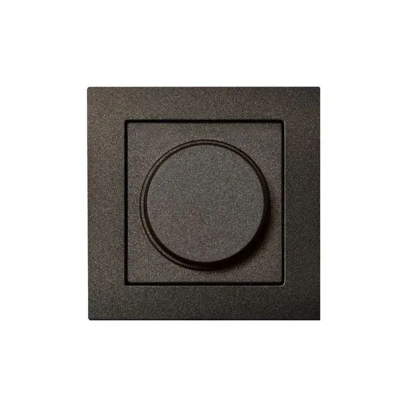 Apgaismošanas regulators Liregus Epsilon LED 100W, antracīta krās.