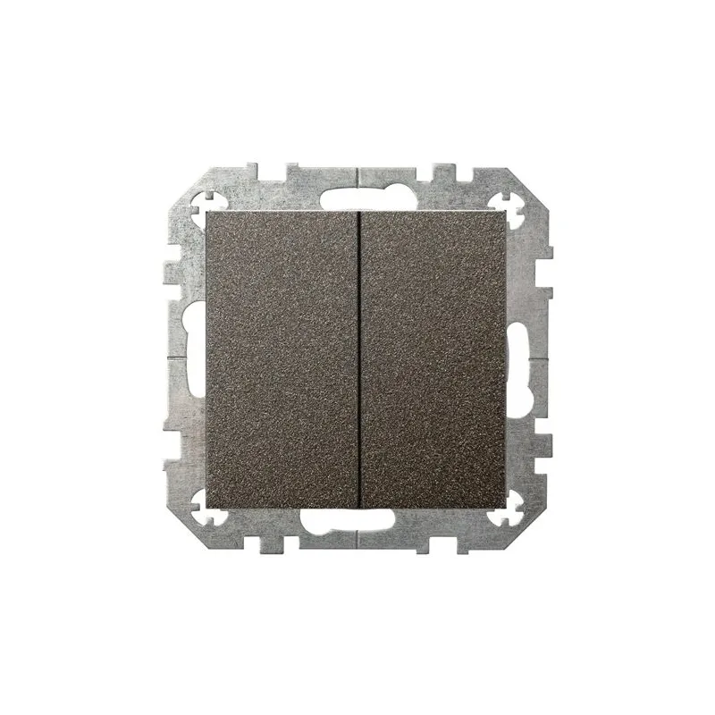 Slēdzis Liregus Epsilon, 2 kl, antracīta krās.