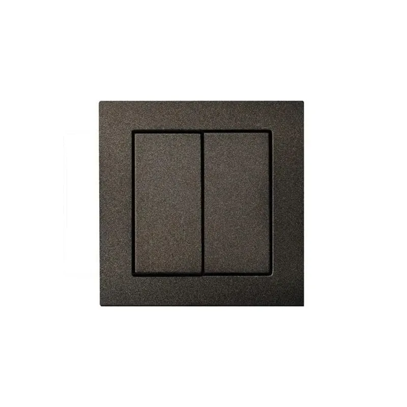 Slēdzis Liregus Epsilon, 2 kl, antracīta krās.