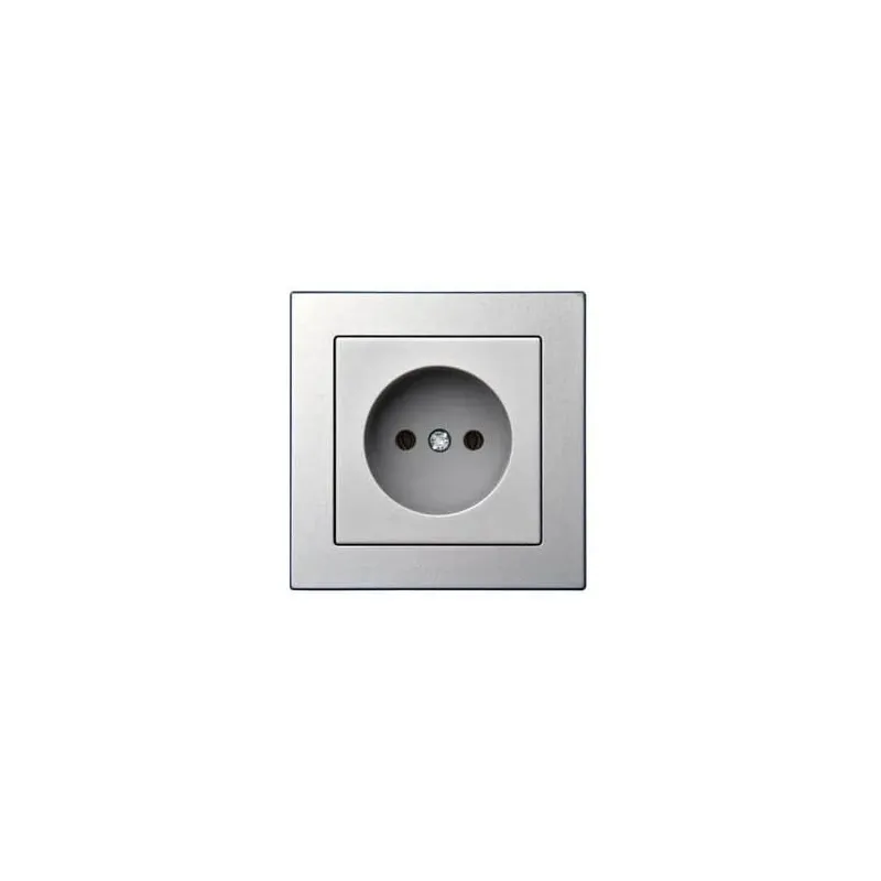 Socket without earthing.without frame