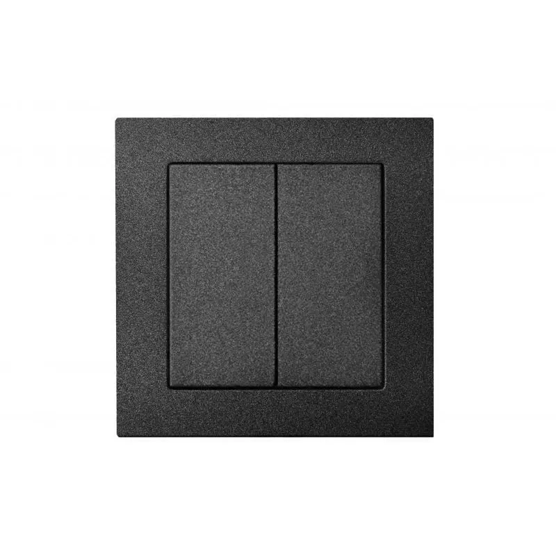 Pārslēgi Liregus Epsilon, 2 kl, antracīta krās.