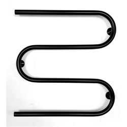 Ūdens dvieļu žāvētājs Elonika EN460SD. melna 600 mm x 600 mm