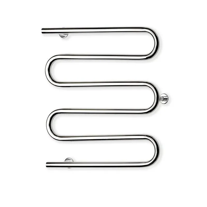 Ar ūdeni apsildāms dvieļu žāvētāja stienis Elonika, hroma-nerūsējošā tērauda, 50 cm x 60 cm, 161 W