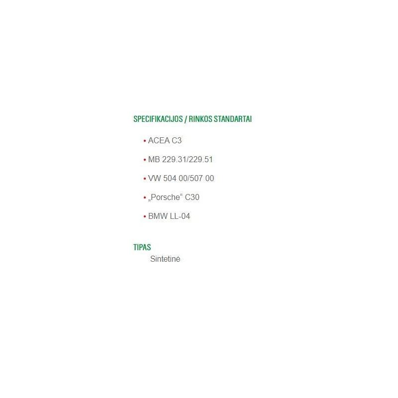 Variklių alyva castrol edge long life 5w-30 4l