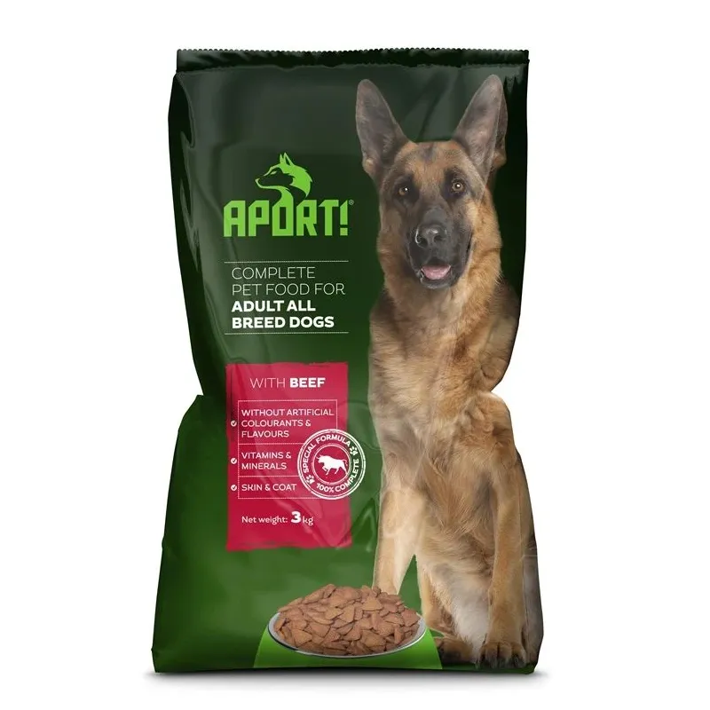 Kuiv koeratoit Aport, veiseliha, 3 kg