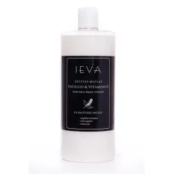 Жидкое мыло Ieva, аромат пачули и витамина е, 1000 мл