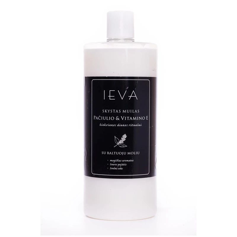 Šķidrās ziepes ieva ar pačūl.un e vit.1l