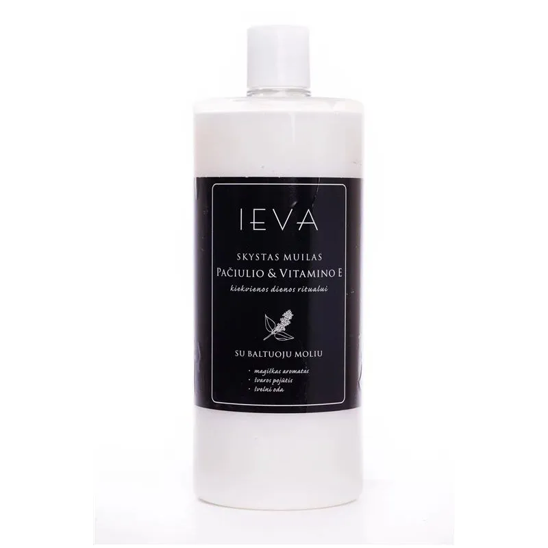 Šķidrās ziepes Ieva, pačūlijas un e vitamīna smarža, 1000 ml