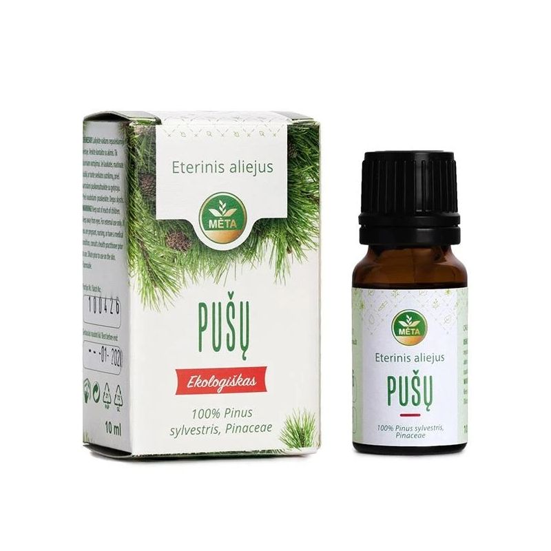 Pušų eterinis aliejus Mėta. 10 ml