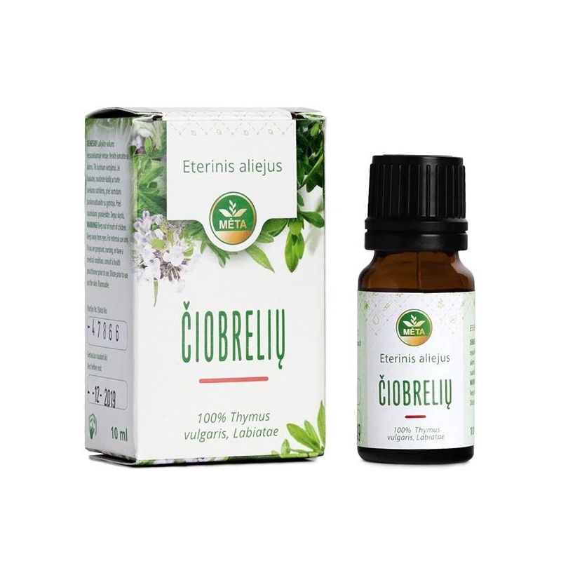 Čiobrelių eterinis aliejus MĖTA. 10 ml