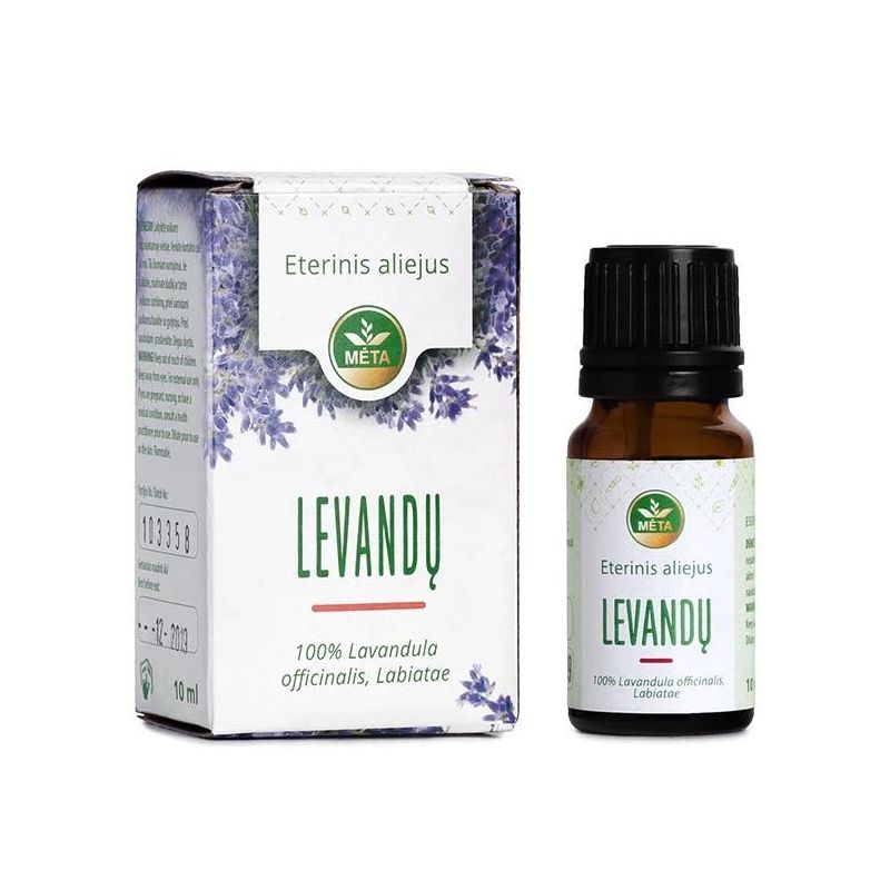 Levandų eterinis aliejus Mėta. 10 ml
