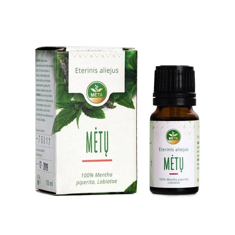 Mėtų eterinis aliejus Mėta. 10 ml
