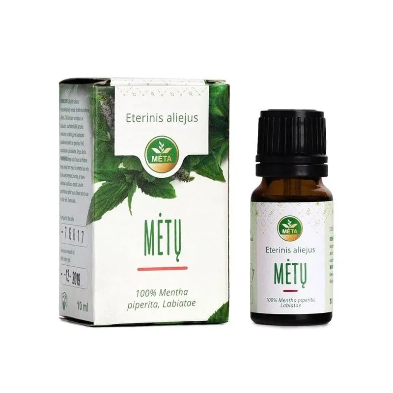 Ēteriskā eļļa Mėta, 10 ml