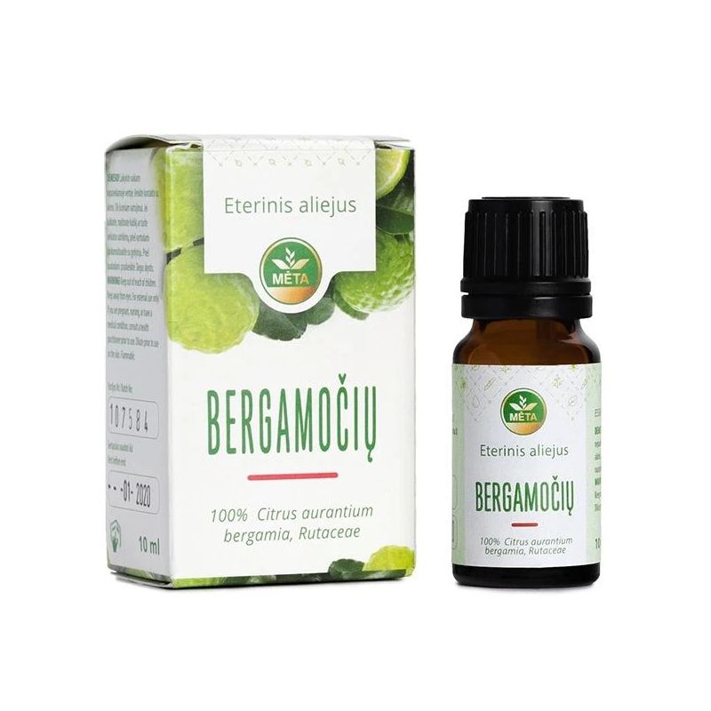 Ēteriskā bergamona eļļa MĖTA
