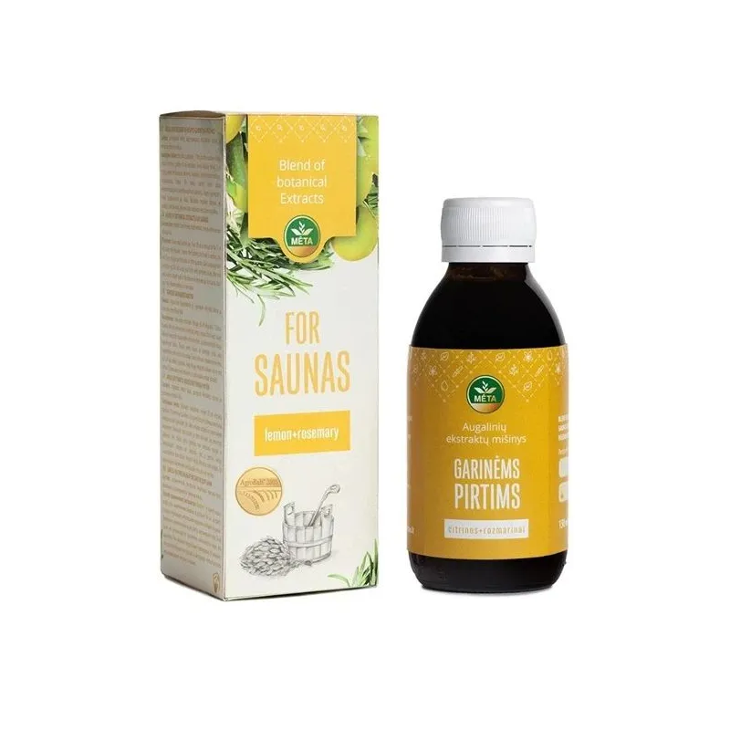 Ekstrakts tvaika vannām Mėta, 150 ml