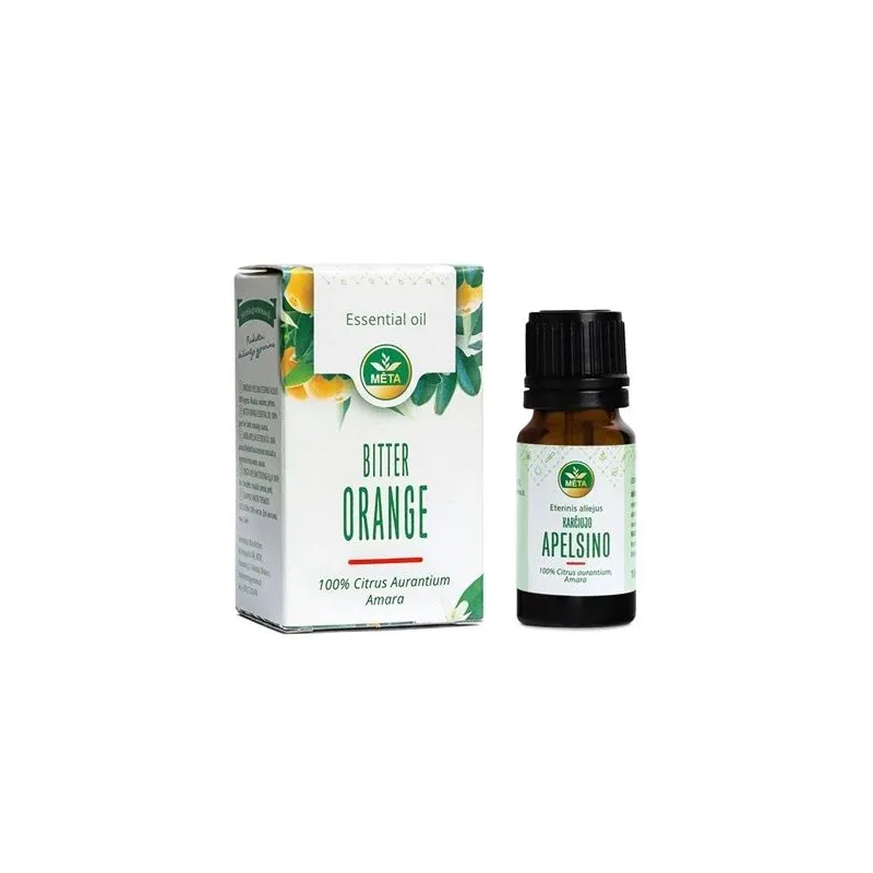 Ēteriskā eļļa MĖTA, apelsīns, 10 ml