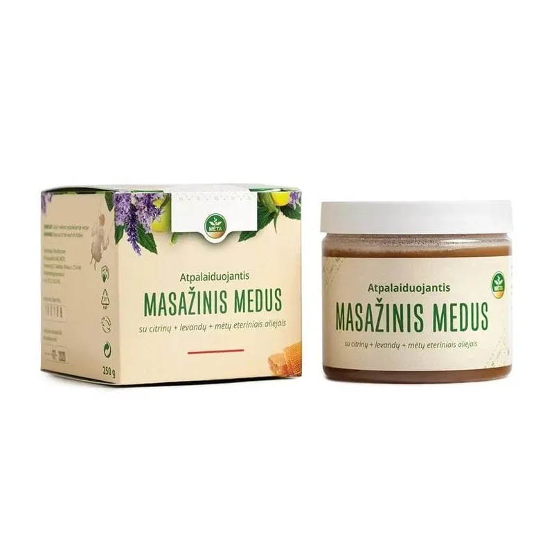 Medus saunai - pirtij Mėta, 250 ml