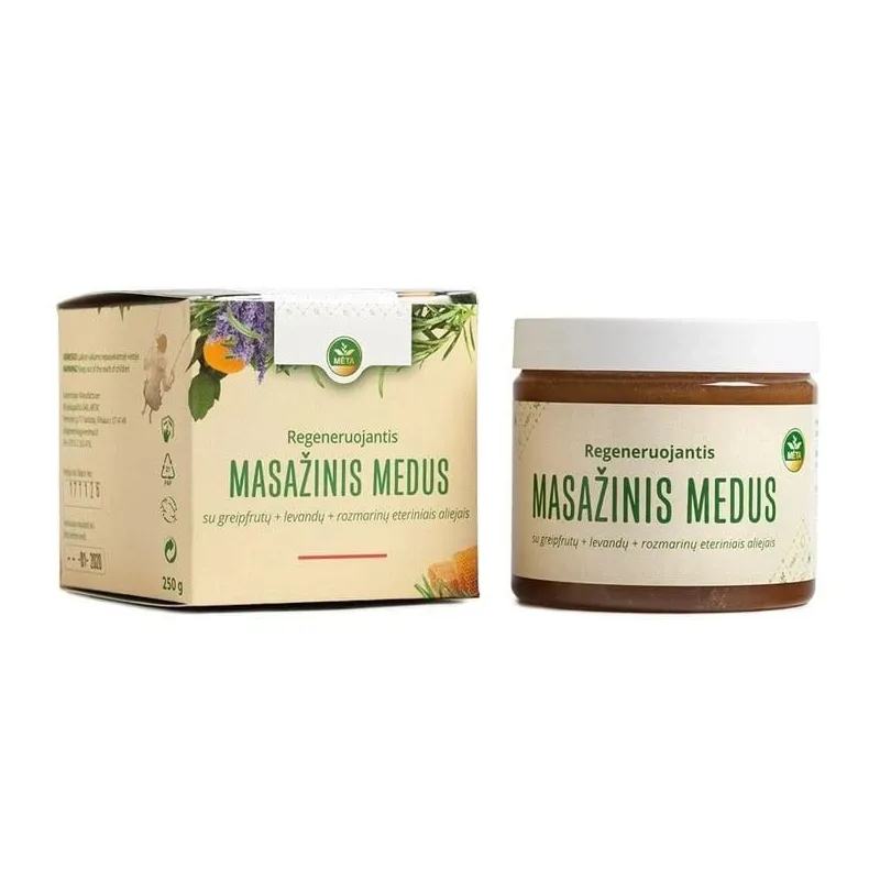 Medus saunai - pirtij Mėta, 250 ml