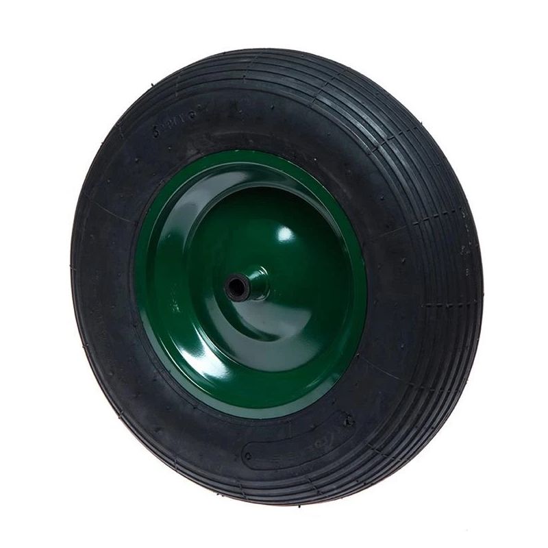 Ritenis ķerrai piepūšams ar asi 4.00-8