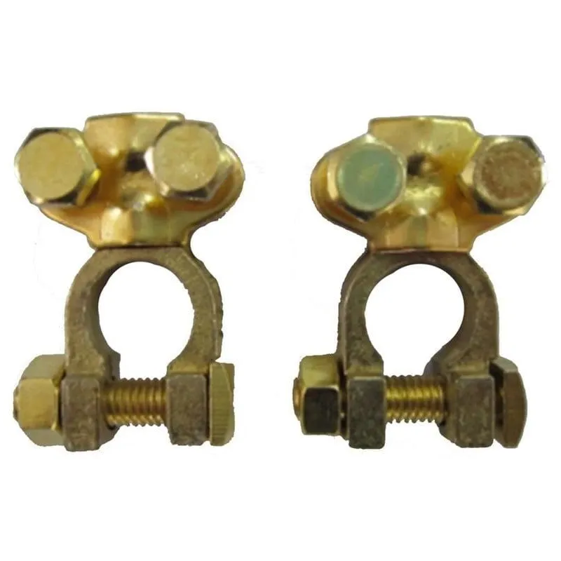 Copper car battery terminals