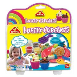 Rotaļlieta modelīns Peipeile Dough Lovely Cupcakes 6817B