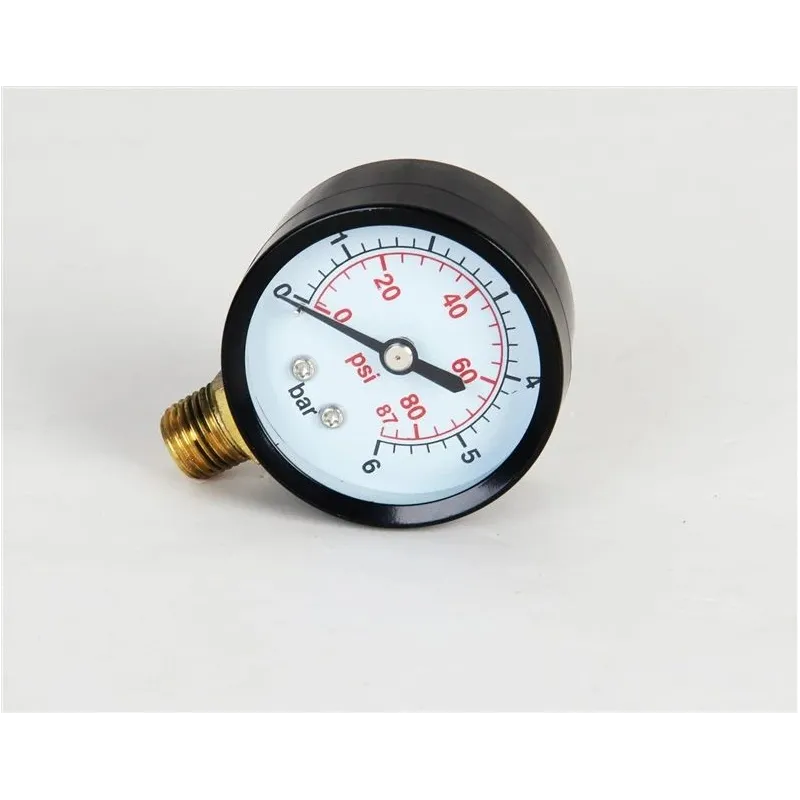 Manometrs PG-2, 40 mm, 1-4 collas – Ārējā vītne, 6 Bar