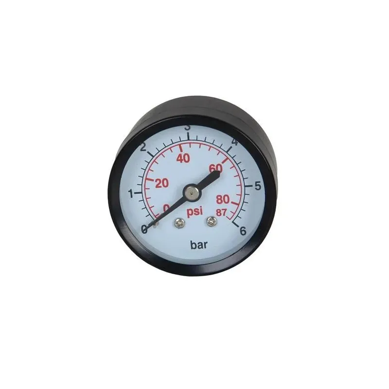 Manometrs PG-1, 40 mm, 1-4 collas – Ārējā vītne, 6 Bar