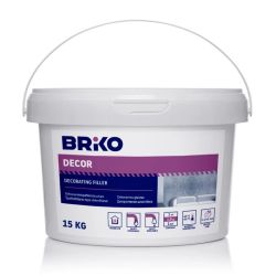 Špaktele Briko Structura. gatavs lietošanai. balta. 15 kg