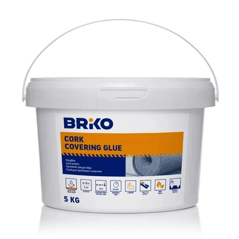 Līme korķa segumi Briko Cork Basic, 5 kg