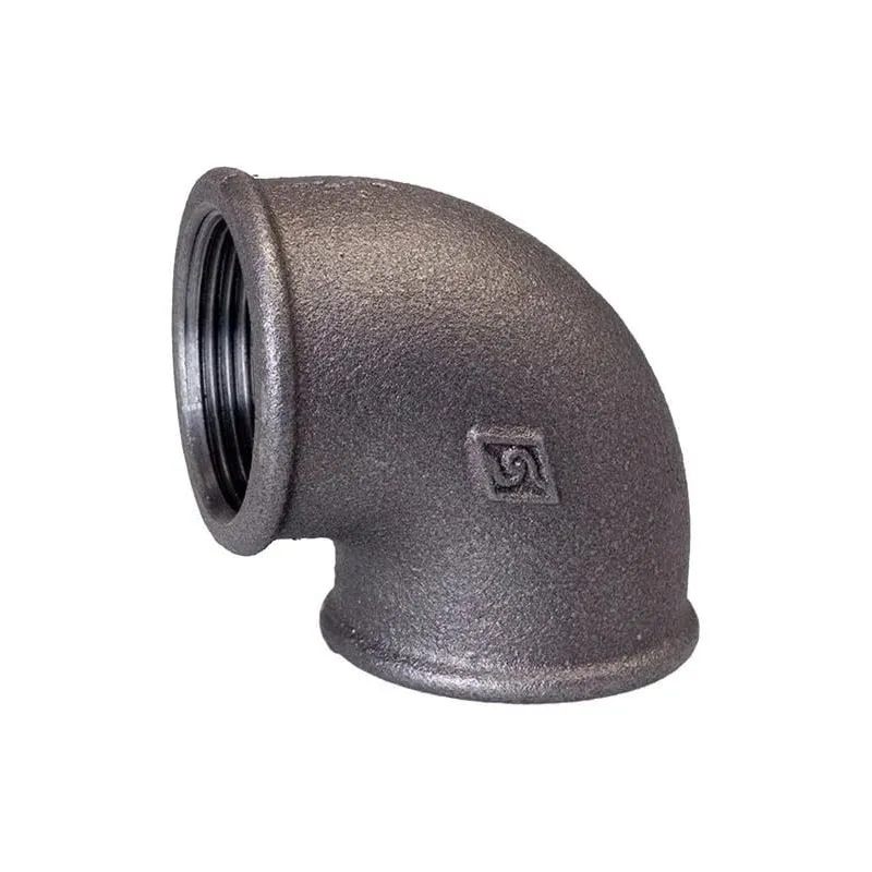 Līkums Jinan Meide B90, 90 °, 3-4, čuguns
