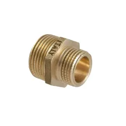 Соединительная муфта TDM Brass 112S, 1-2 дюйма - внешняя резьба - 1 дюйм - внешняя резьба, 1 x1-2