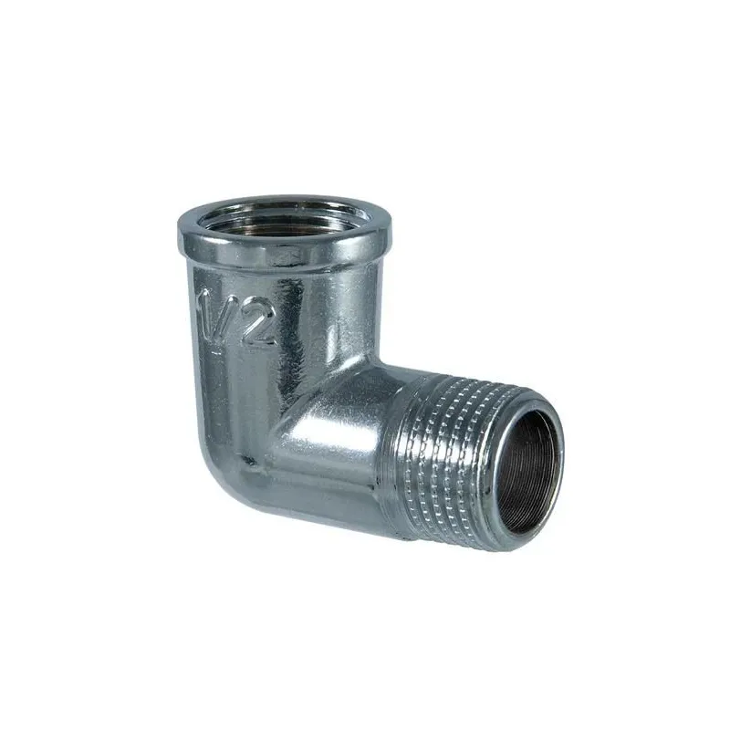 Līkums TDM Brass 210PC, 90 °, 1-2, misiņš