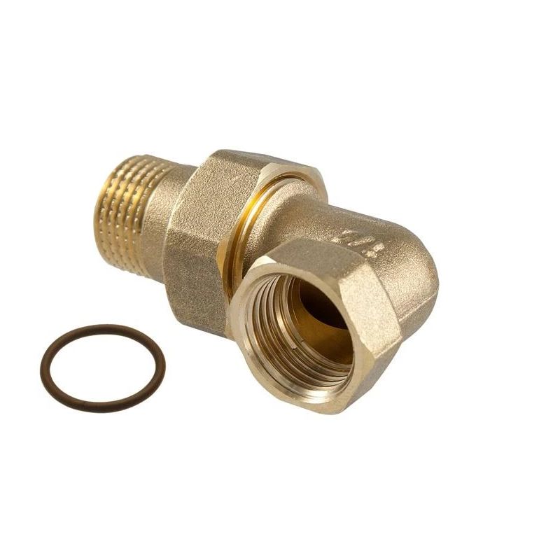 Līkums TDM Brass 604-235OR 1x90MF PAŠ