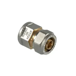 Užveržiamas antgalis TDM Brass 1035, 20mm x 3-4, žalvaris-nikelis