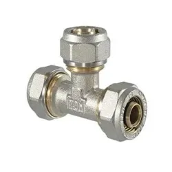 Pingutatav kolmik TDM Brass 1045, 90 °, 26mm, messing-nikkel