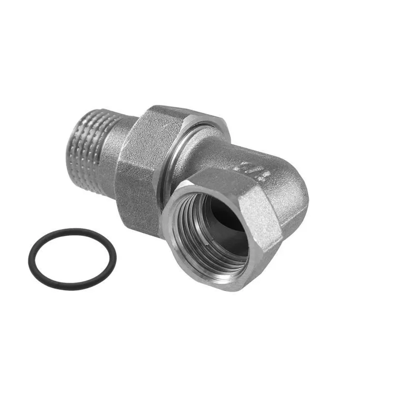 Izjaukts līkums TDM Brass 235NOR, 1 colla – ārējā vītne - 1 colla – iekšējā vītne, 1