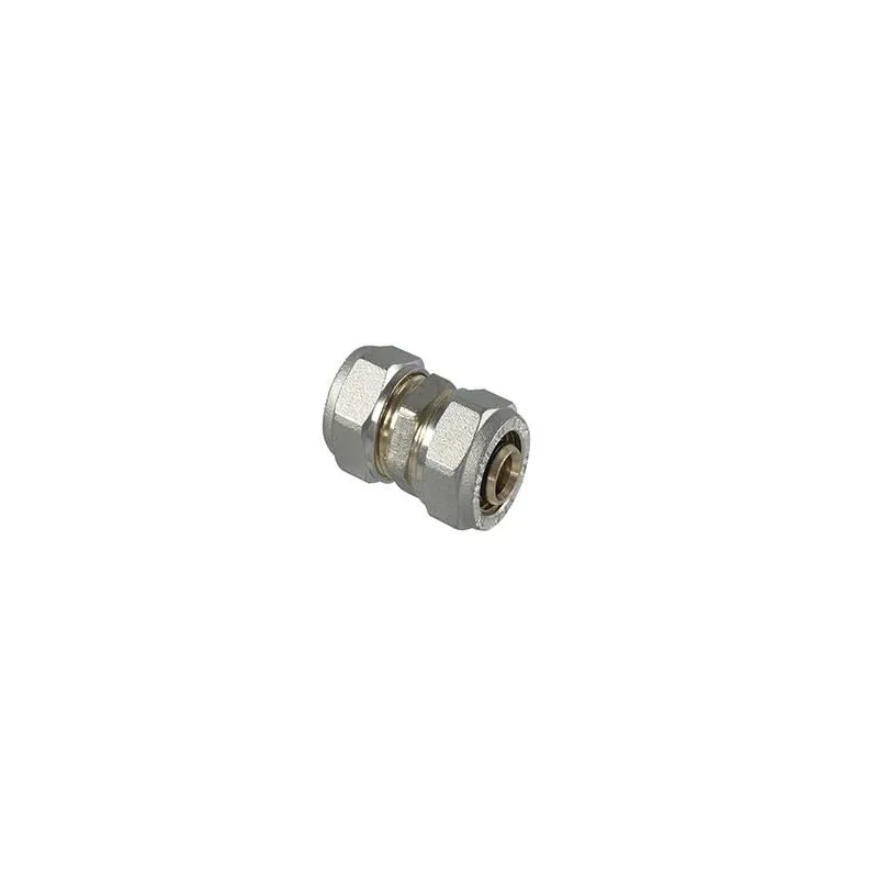 Kompresijas savienojums TDM Brass 1040, 32mm, misiņš-niķelis
