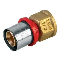 Adapteris TDM Brass 1635, 20mm x 1-2, žalvaris