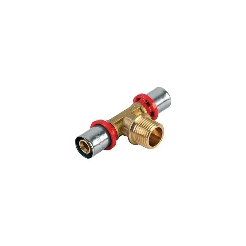 Adapteris TDM Brass 1660, 90 °, 26mm x 3-4, misiņš