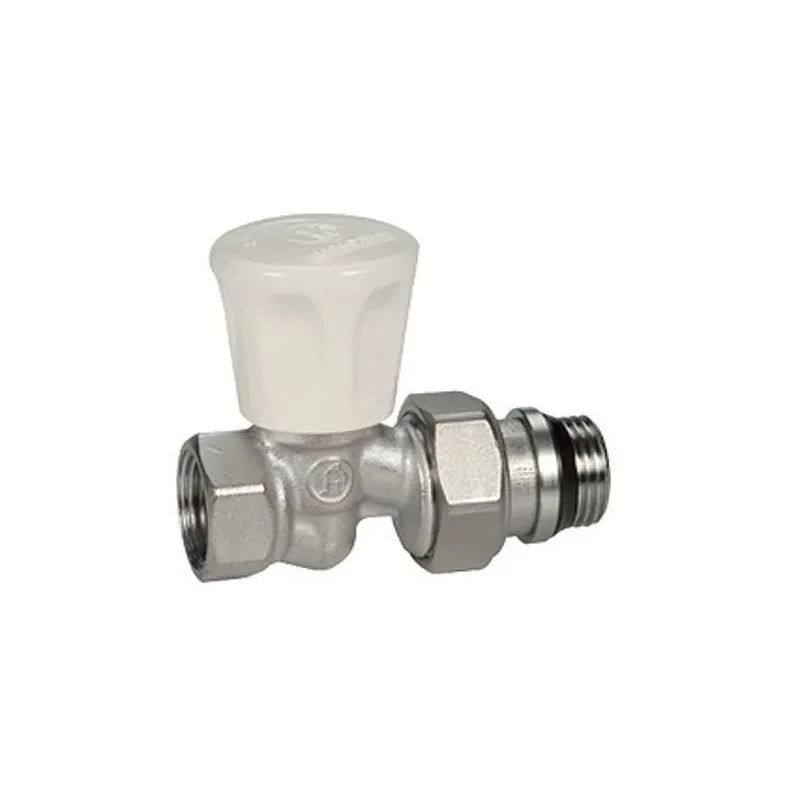 Ventilis Giacomini, tiesus, 1-2 colio - išorinis sriegis, 1-2 colio - vidinis sriegis