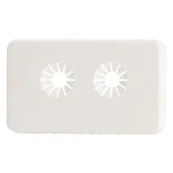 Крышка двойной трубы Giacomini