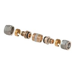 Izjaucams savienojums. 16x16 mm. TDM Brass