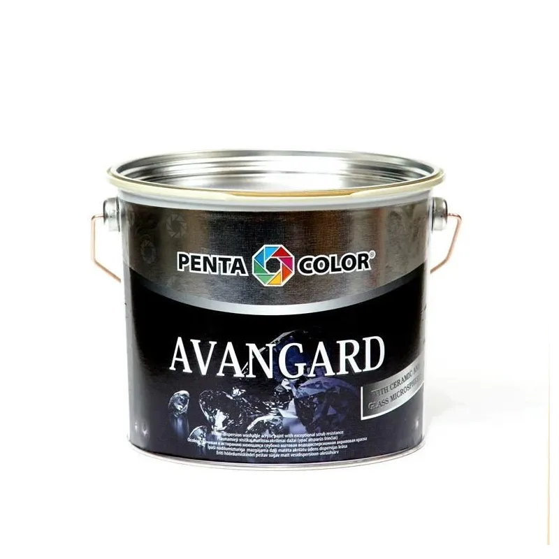 Dispersijas krāsa Pentacolor Avangard, balta krās., 4.5 l