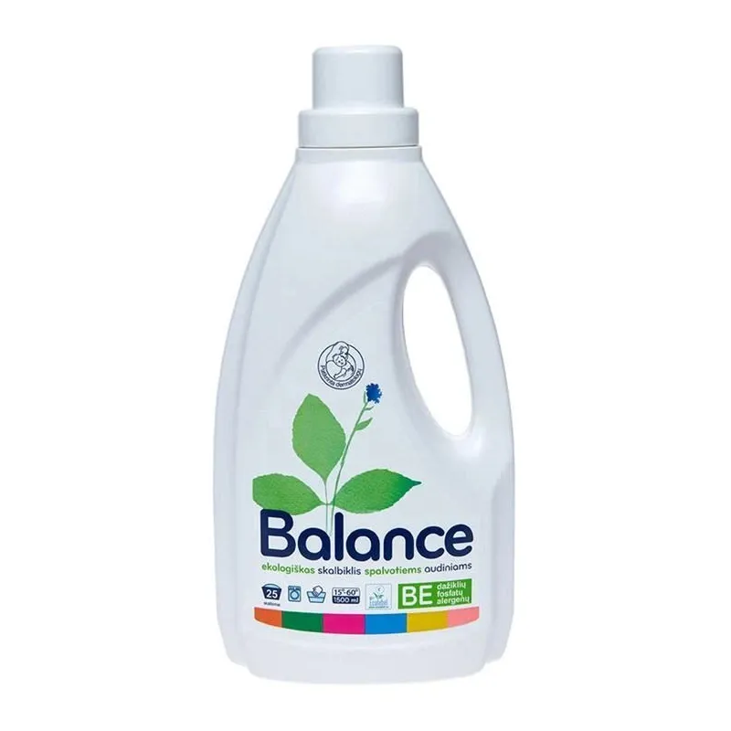 Šķidrs mazgāšanas līdzeklis Balance Color, 1.5 l